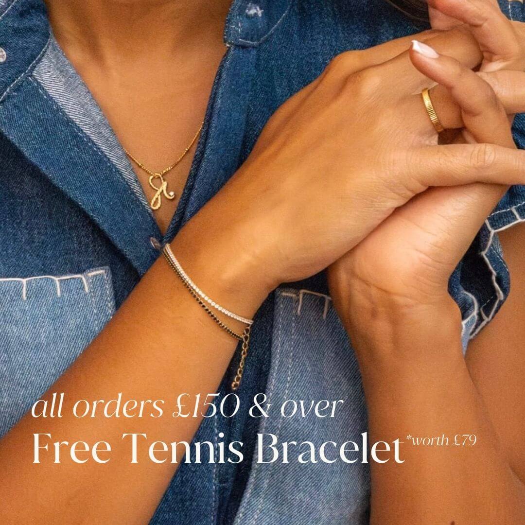 tennis bracelet - free gift - claire hill designs