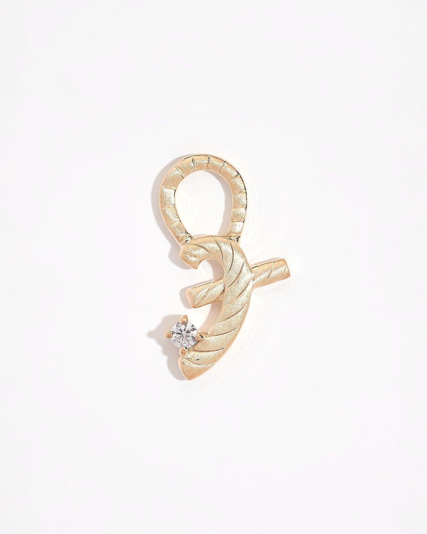Great Gold Shorthand Charm Pendant