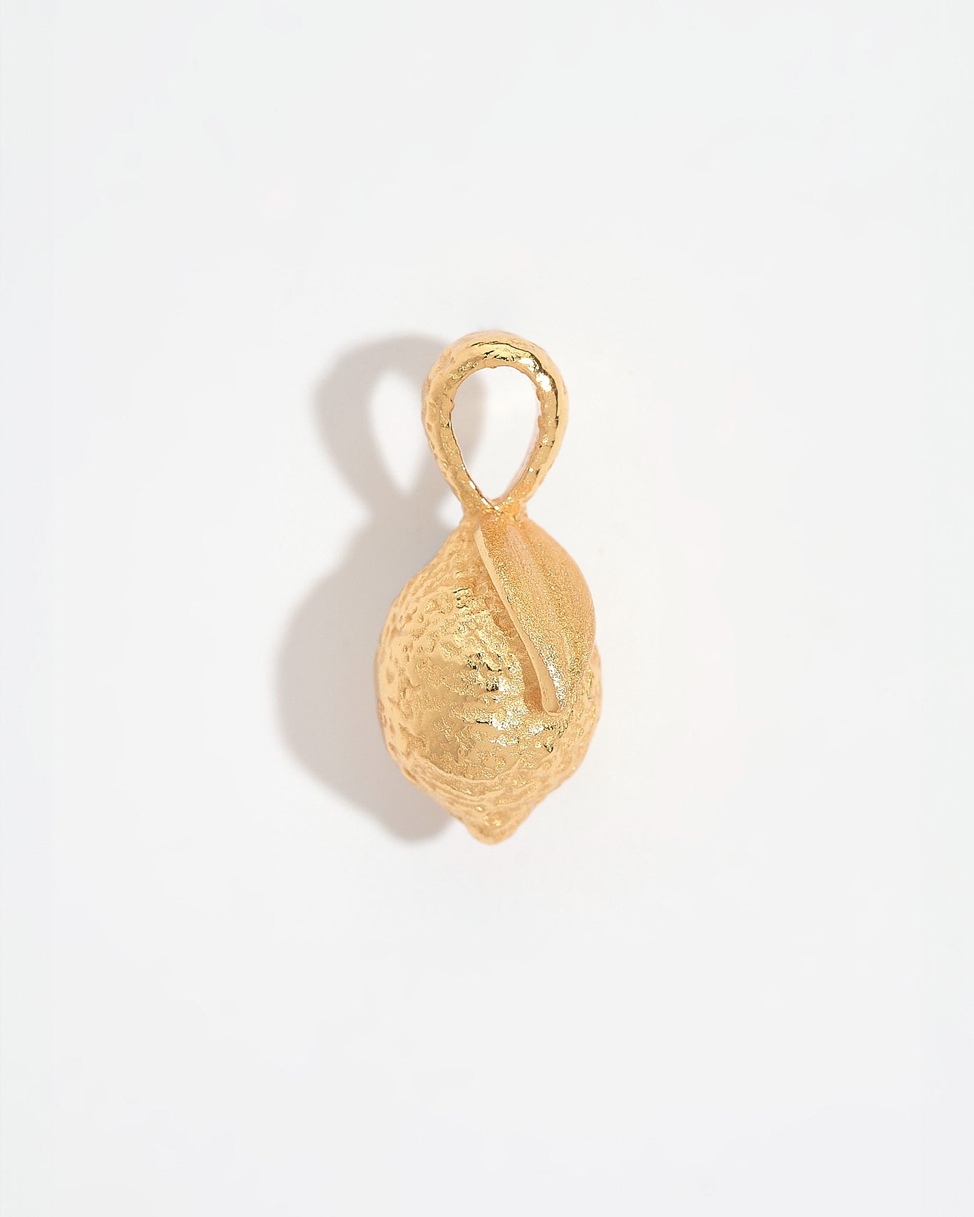 Lemon Gold Charm Pendant