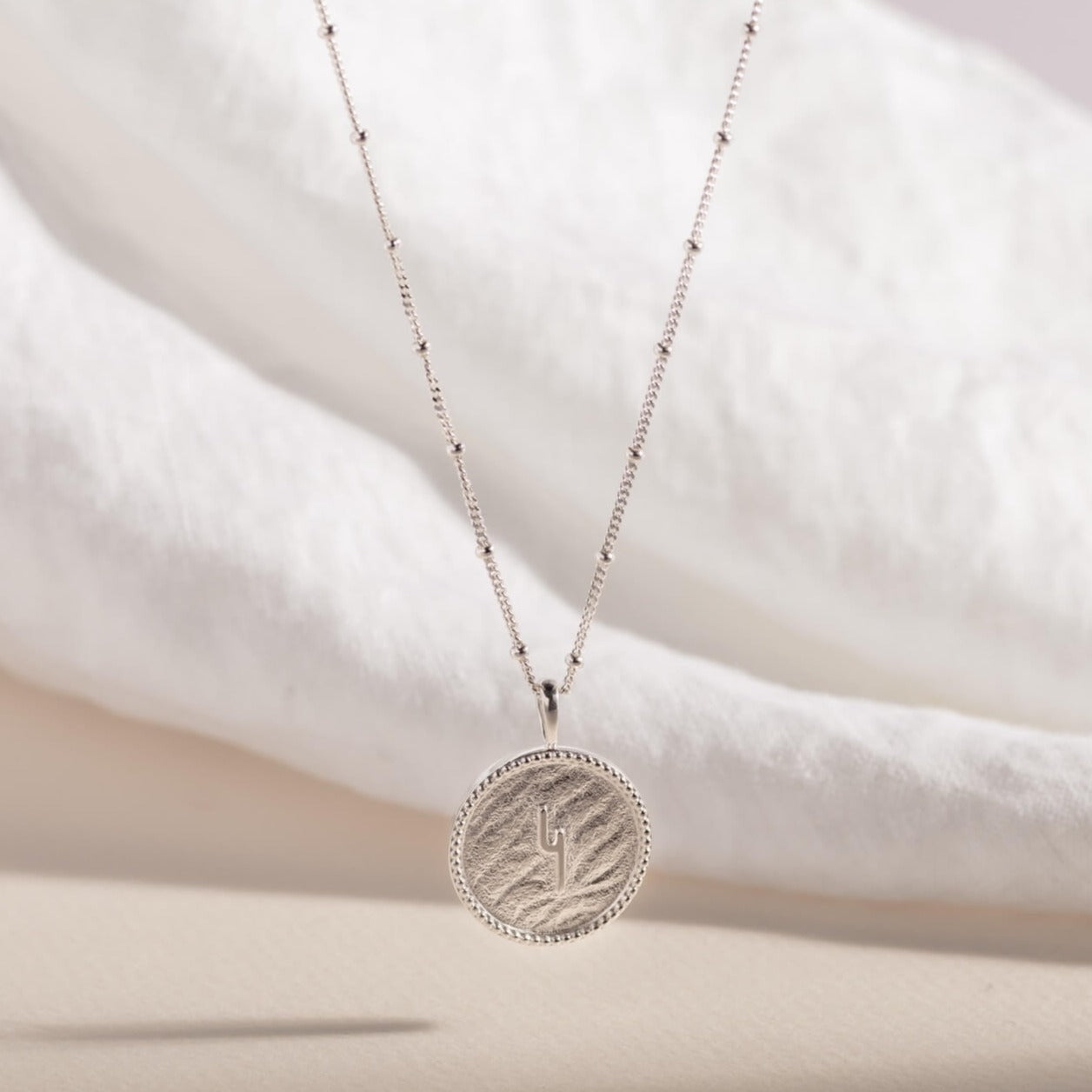 "Hope" Silver Coin Necklace