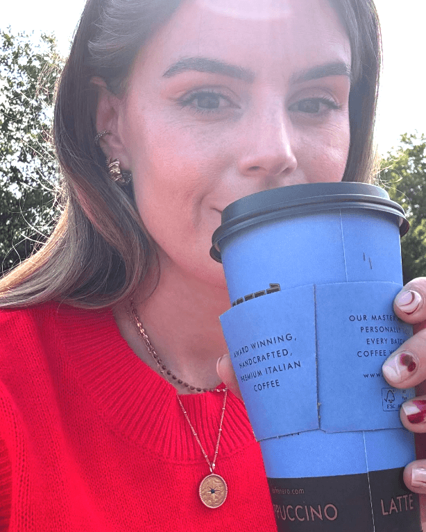 Cerys from Ty Victorian House in Love is Love necklace