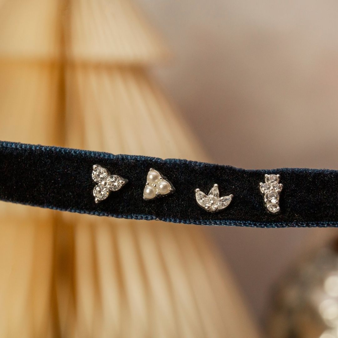 Claire Hill Designs Silver Stud Earring Collection