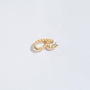 Fuck Gold Shorthand Stud Earring
