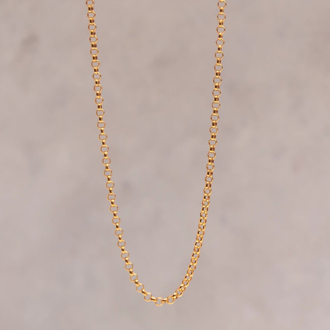 Belcher Gold Vermeil Chain Necklace