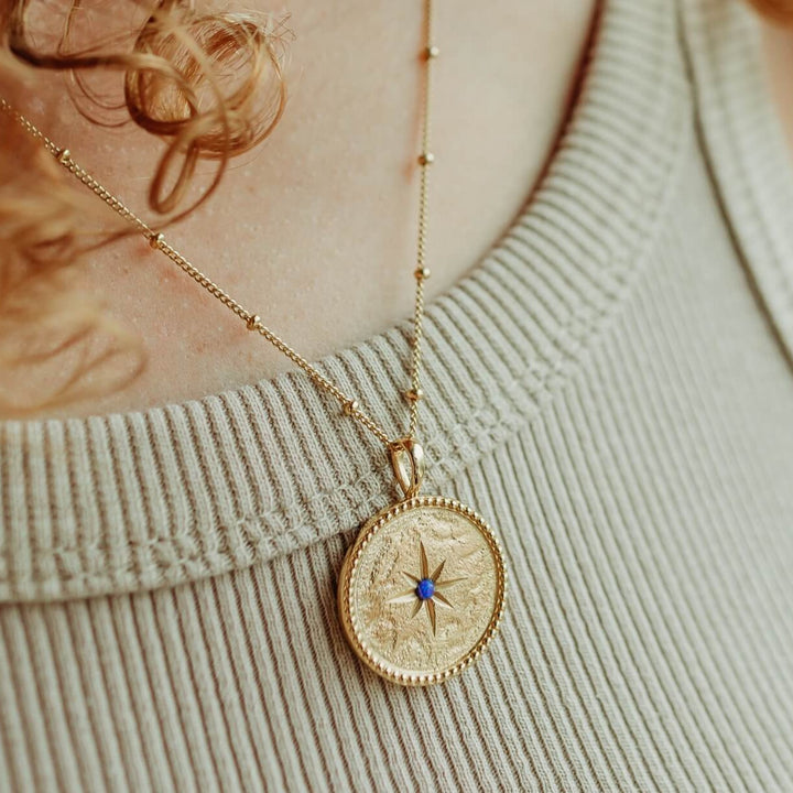 North Star Lapis Lazuli Necklace