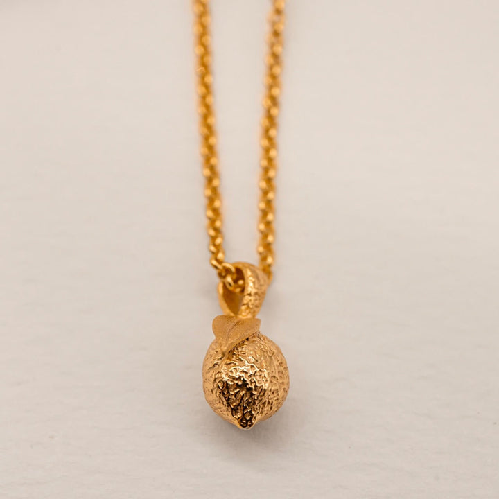 Lemon Gold Charm Necklace
