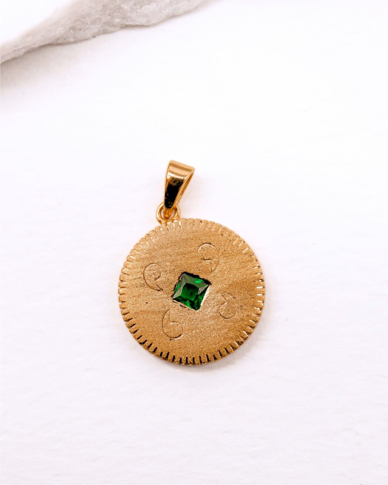 Lovespoon Gold Charm Pendant