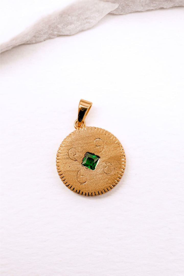 Lovespoon Gold Charm Pendant
