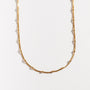 Satellite Beaded Gold Chain
