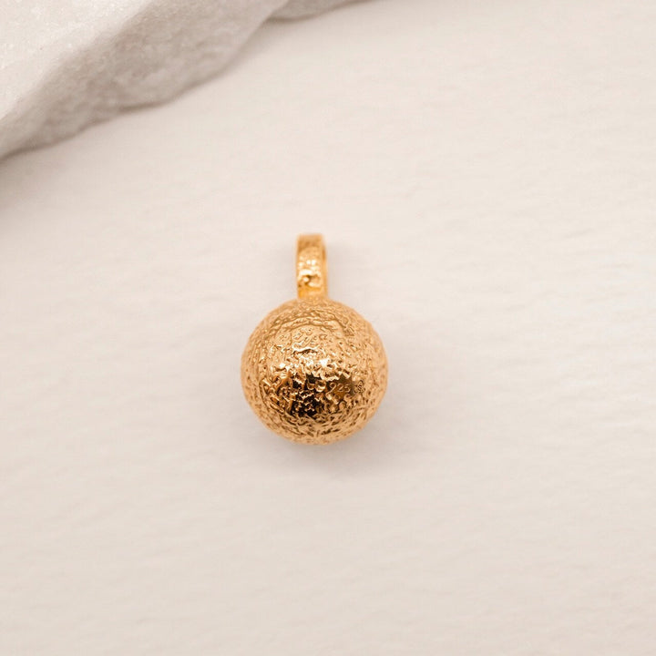 Gold Moon Charm Pendant