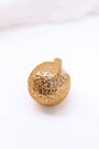 Gold Moon Charm Pendant