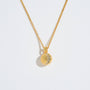 Gold Moon Charm Necklace