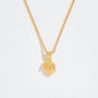 Lemon Gold Charm Necklace
