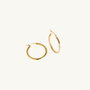 Medium 9ct Solid Gold Hoops