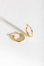 Small 9ct Solid Gold Hoops