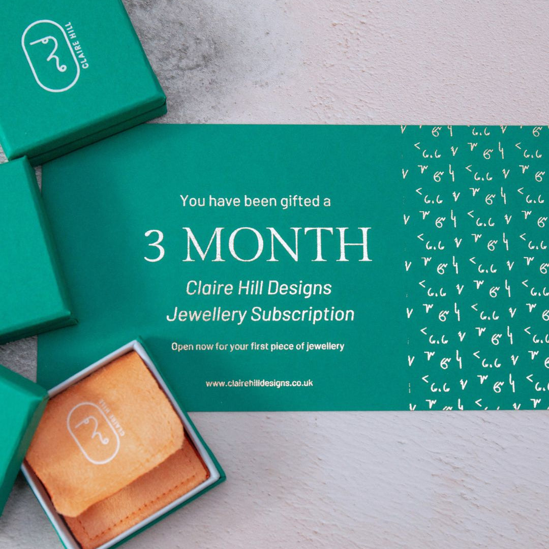 Three Month Jewellery Subscription Box - Silver