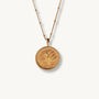 "Hope" Gold Coin Necklace