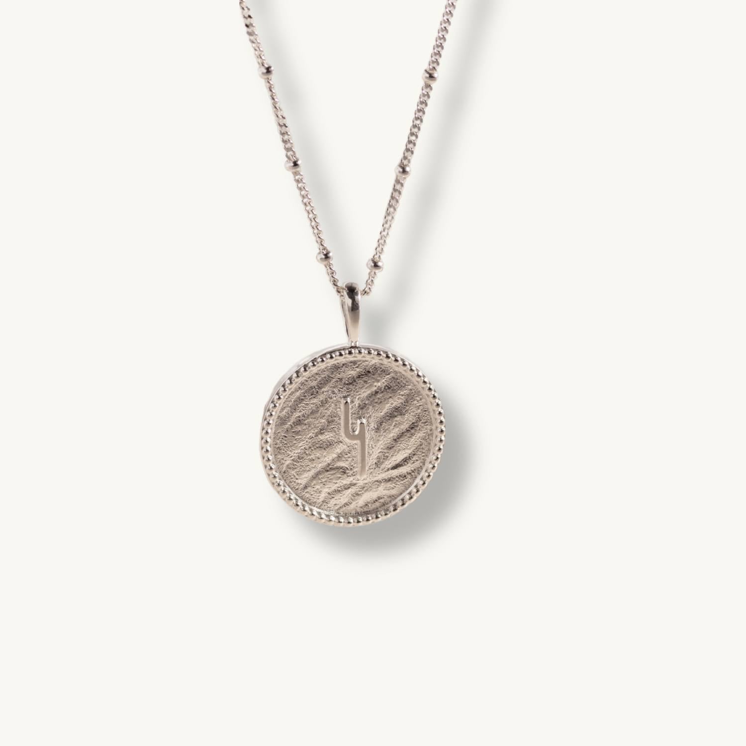"Hope" Silver Coin Necklace