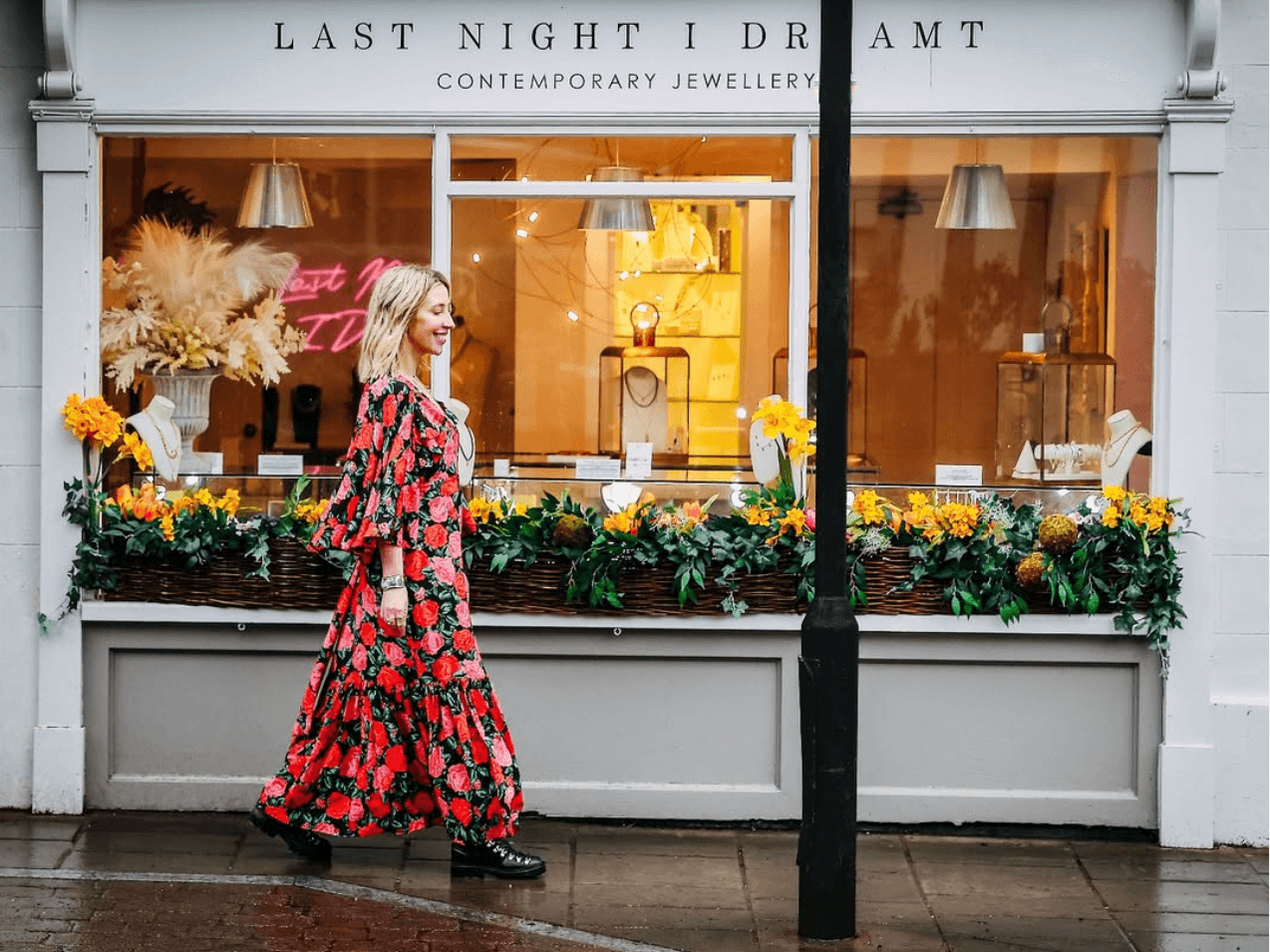 Last Night I Dreamt Jewellery Shop front 