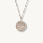 "Love is Love" Silver Coin Necklace
