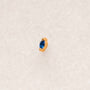 Sapphire Cubic Zirconia Gold Labret Earring