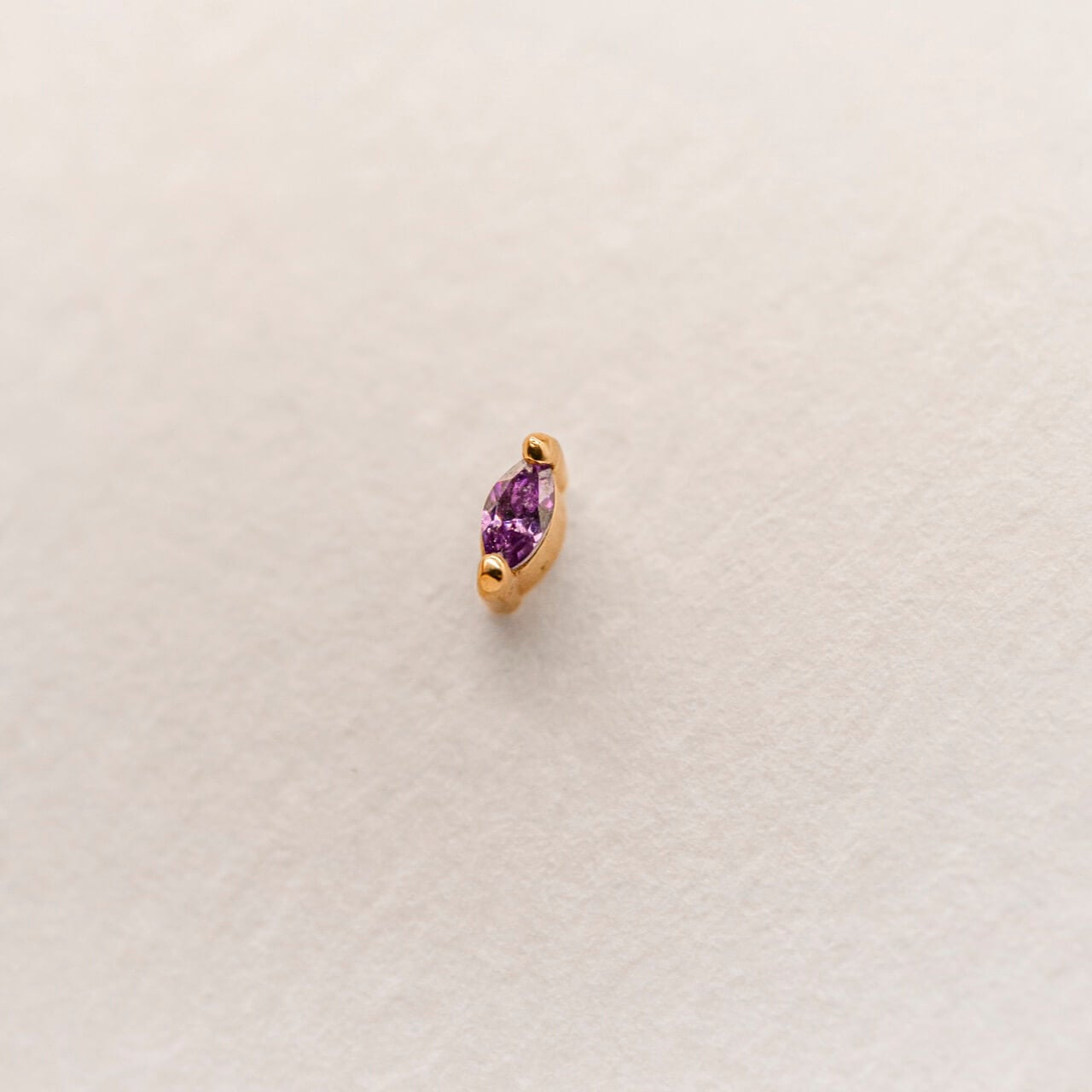 18k-gold-vermeil-and-oval-amethyst-cubic-zirconia-flat-back-labret-stud-earring-claire-hill-designs