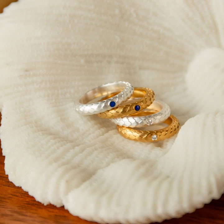 art-deco-gemstone-stacking-ring-collection-with-lapis-lazuli-and-lab-grown-diamond-claire-hill-designs