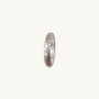 Lab-Grown Diamond Art Deco Silver Ring