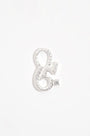 Brave Silver Shorthand Charm Pendant