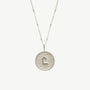 C*** Silver Shorthand Coin Necklace