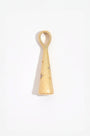 Sparkly Comet Gold Charm Pendant
