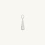Sparkly Comet Silver Charm Pendant