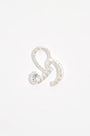 Courage Silver Shorthand Charm Pendant