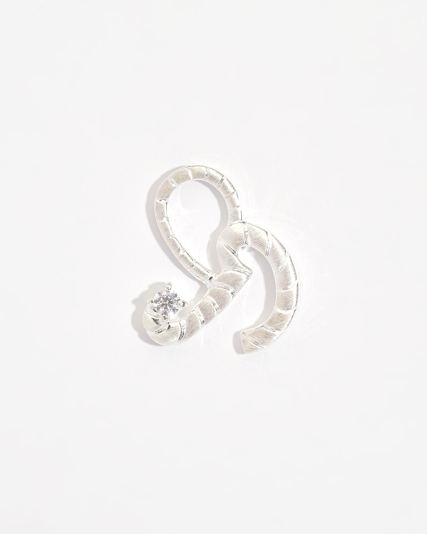 Courage Silver Shorthand Charm Pendant