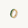 Emerald Baguette Gold Ring