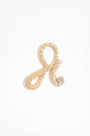 Fearless Gold Shorthand Charm Pendant