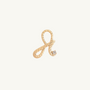 Fearless Gold Shorthand Charm Pendant