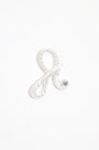 Fearless Silver Shorthand Charm Pendant