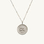 “Fuck” Silver Shorthand Coin Necklace