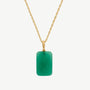 F*** this S*** Chalcedony Gold Necklace