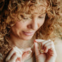 Lab Grown Diamond Gold Drop Pendant Necklace - Claire Hill Designs