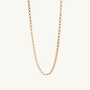 Belcher Rolo Gold Chain Necklace