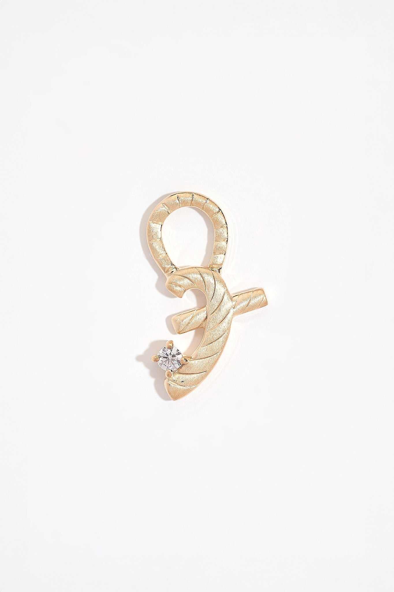 Great Gold Shorthand Charm Pendant