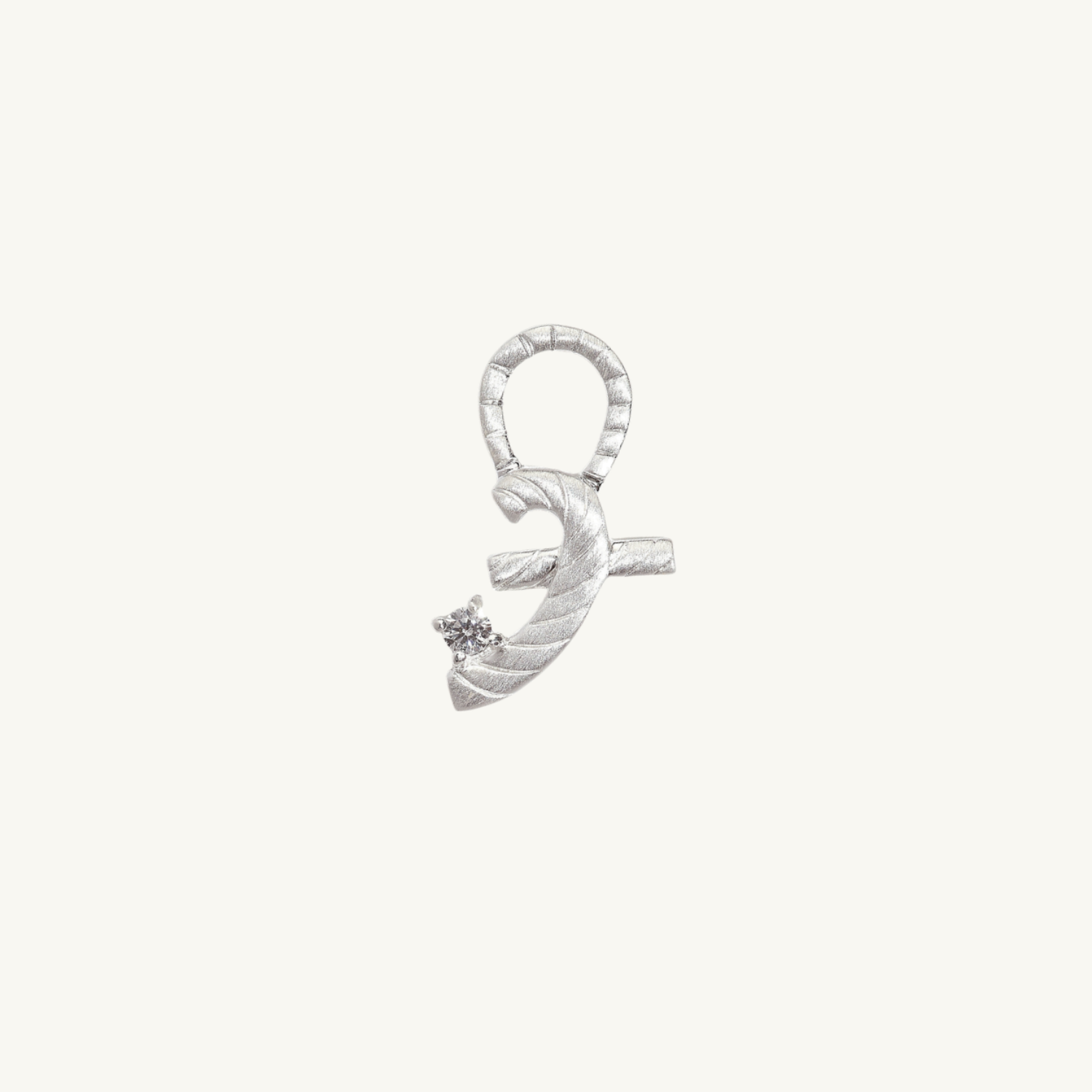 Great Silver Shorthand Charm Pendant