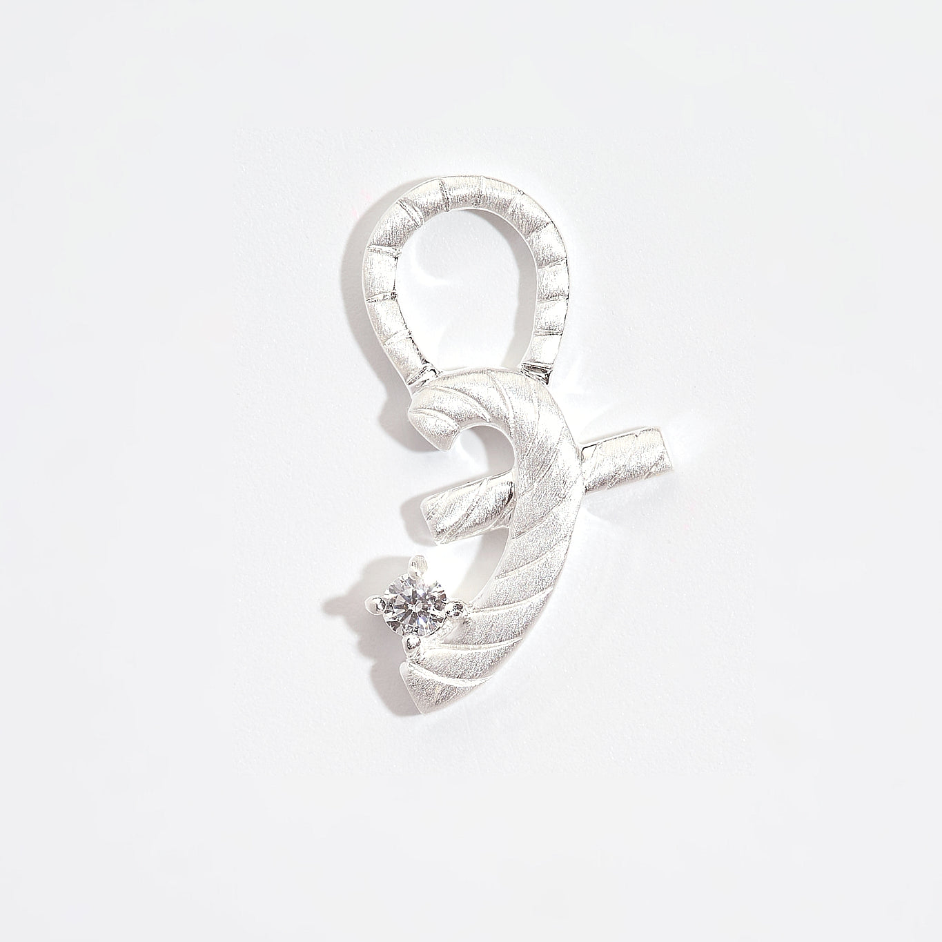 Great Silver Shorthand Charm Pendant