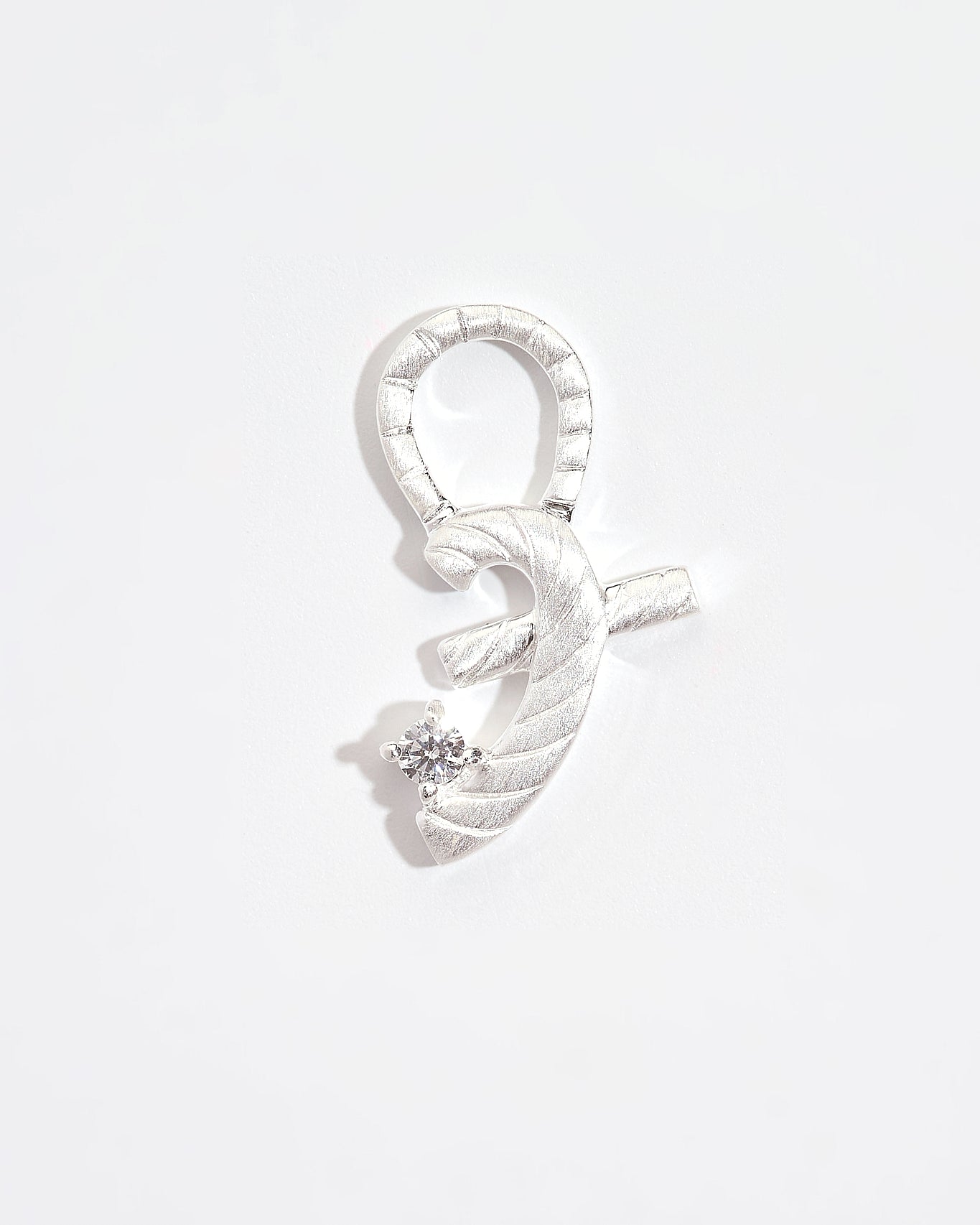 Great Silver Shorthand Charm Pendant