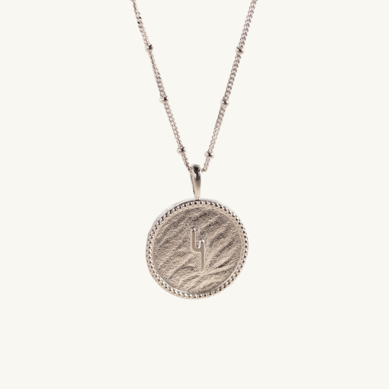 "Hope" Silver Coin Necklace