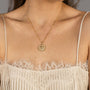 "Inspire" Gold Coin Necklace
