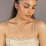 "Kind/Knowledge" Gold Coin Necklace