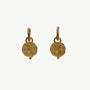 Know Your Worth Gold Huggie Hoops